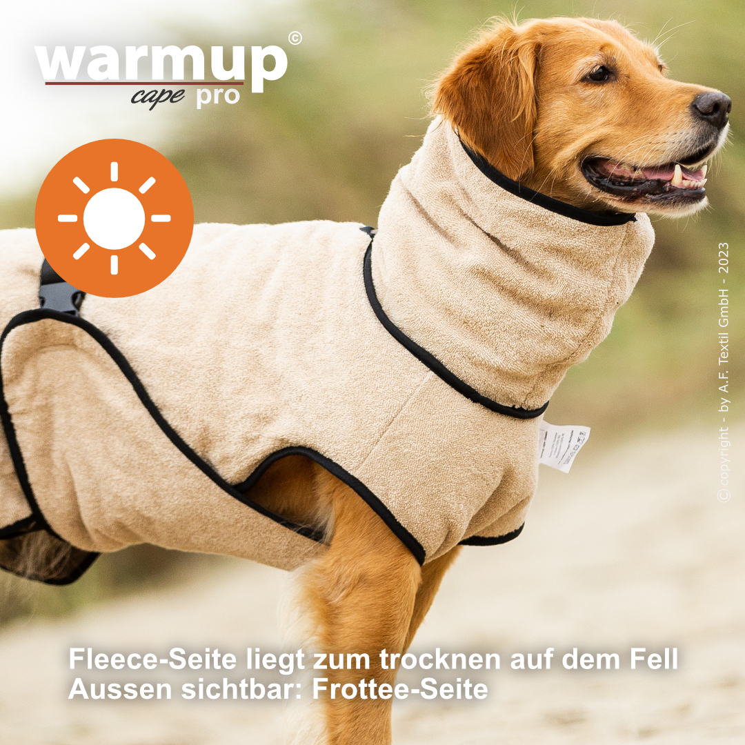 Warmup Cape "PRO" Hundemantel