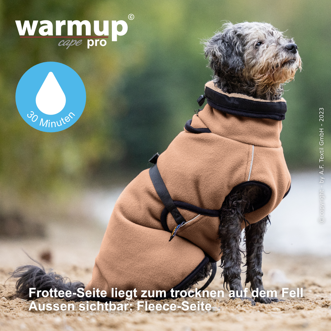 Warmup Cape "PRO-MINI" Hundemantel