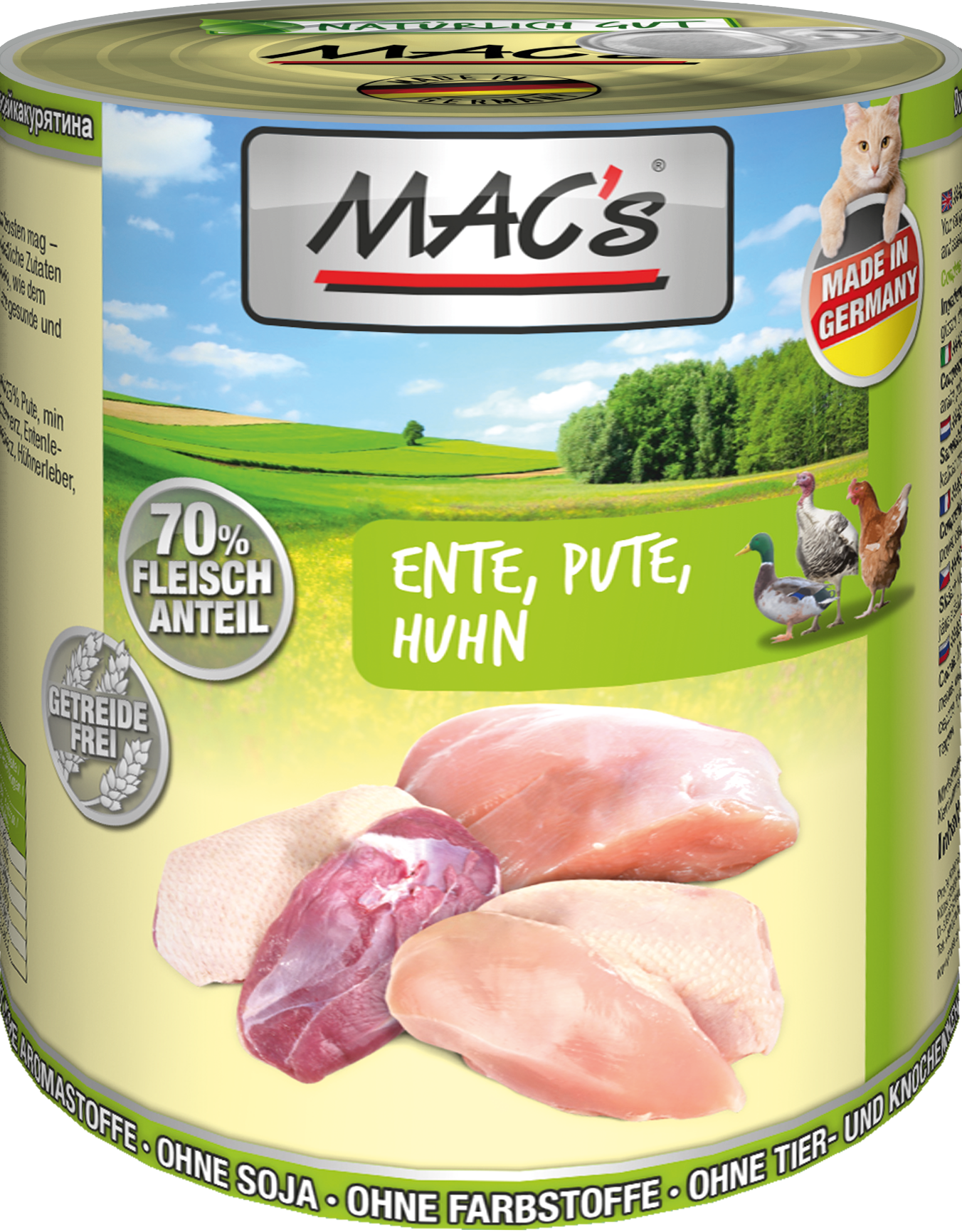 MAC`s Cat Ente/Pute/Huhn 6er Paket