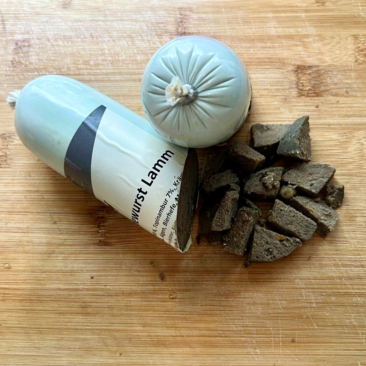 Petsfirst Hundewurst Lamm - Kräuter- Monoprotein 90% Fleisch