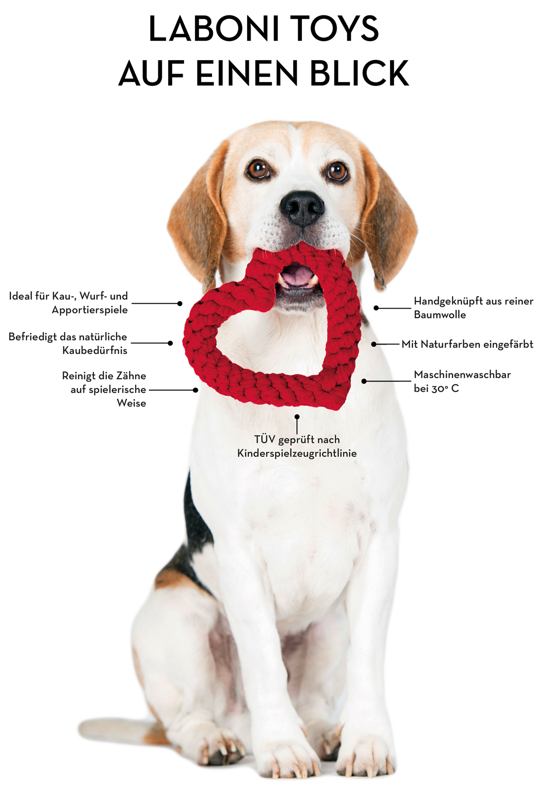 LABONI® - Kult-Spielzeug für Hunde