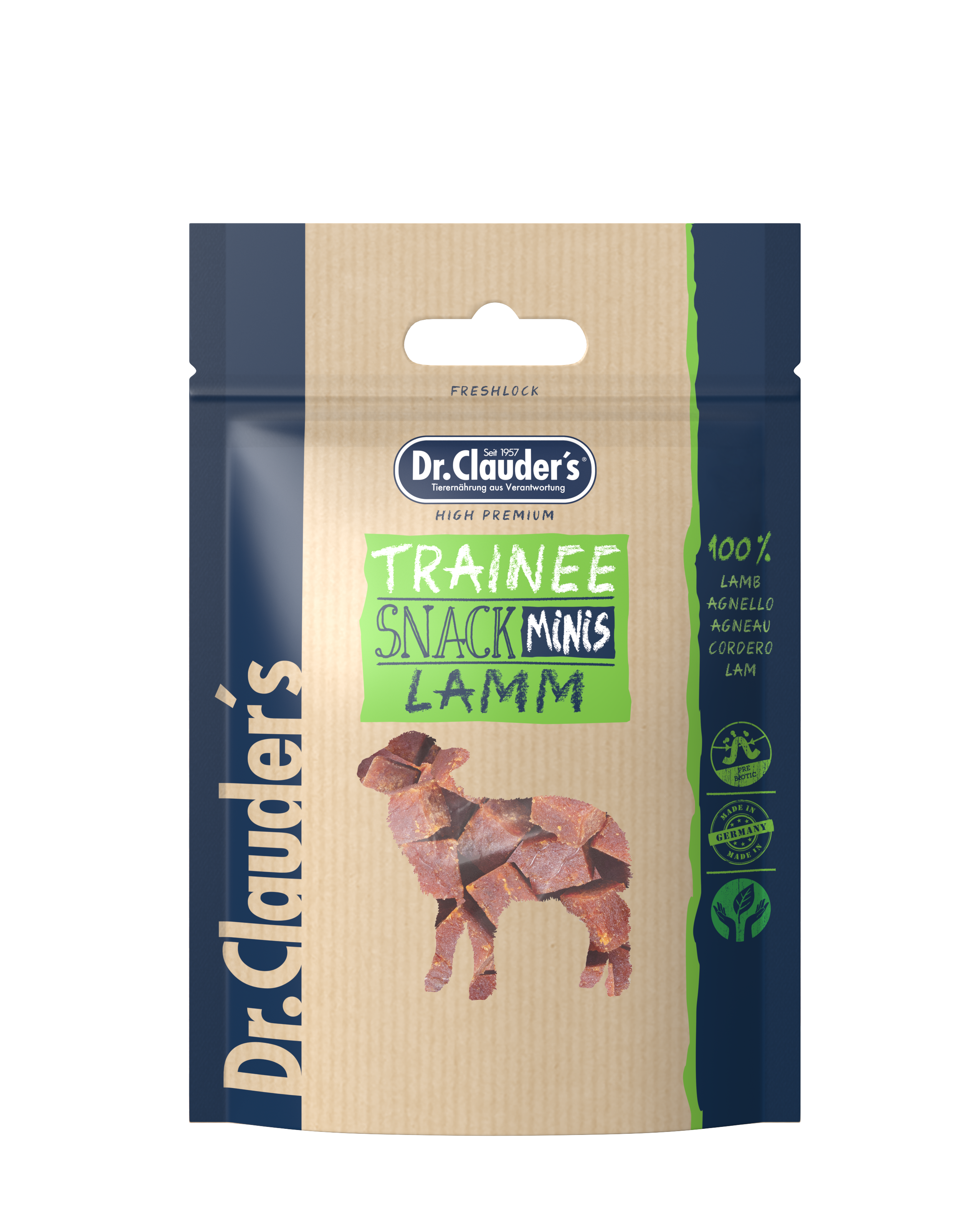 Dr.Clauder`s Trainee Snack Minis Lamm 50g für Hunde