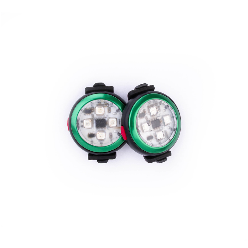 Curli luumi Safety LED Sicherheitslichter red & green für Hunde