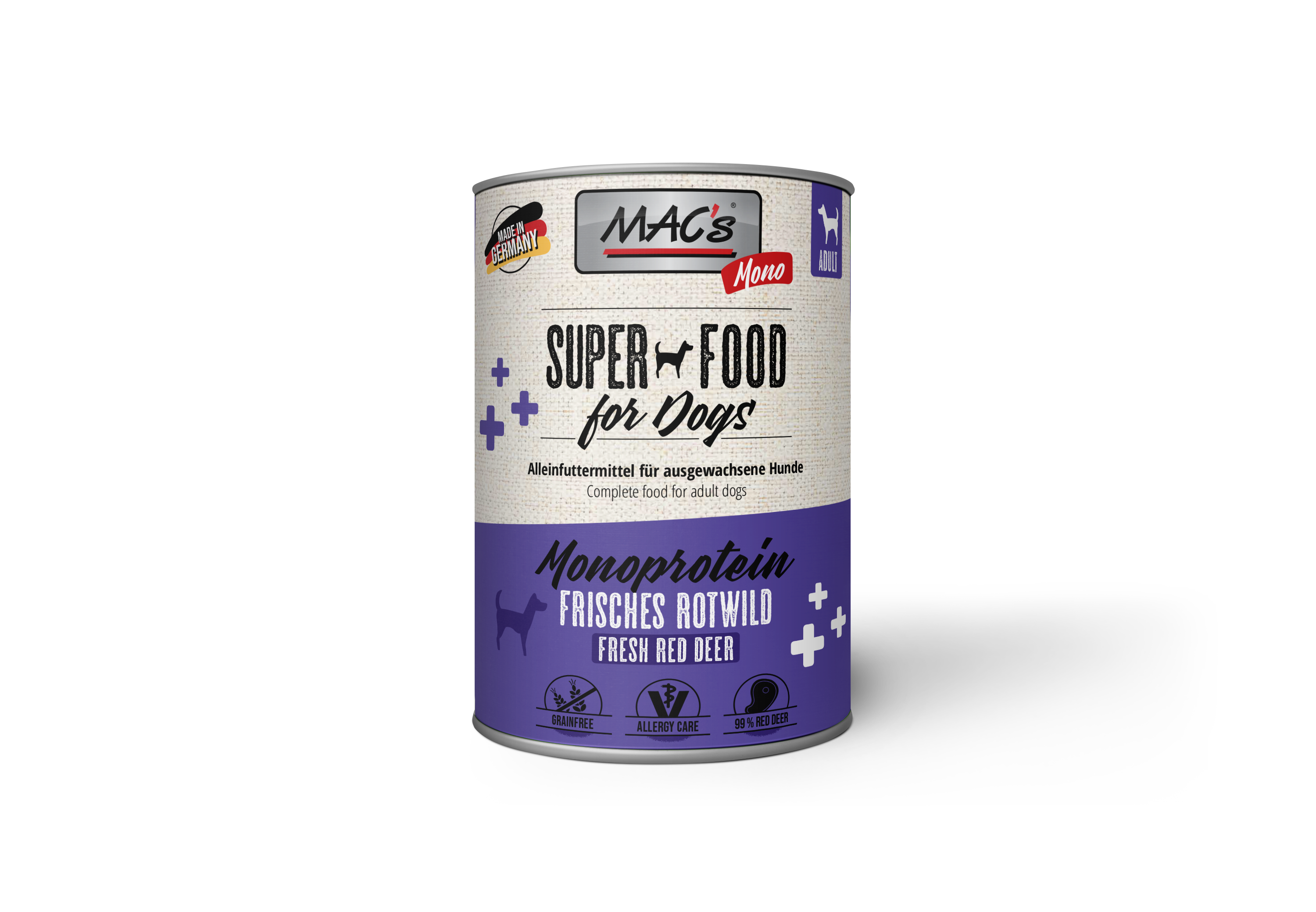 MAC's Hund Mono Sensitive Wild & Hirsch