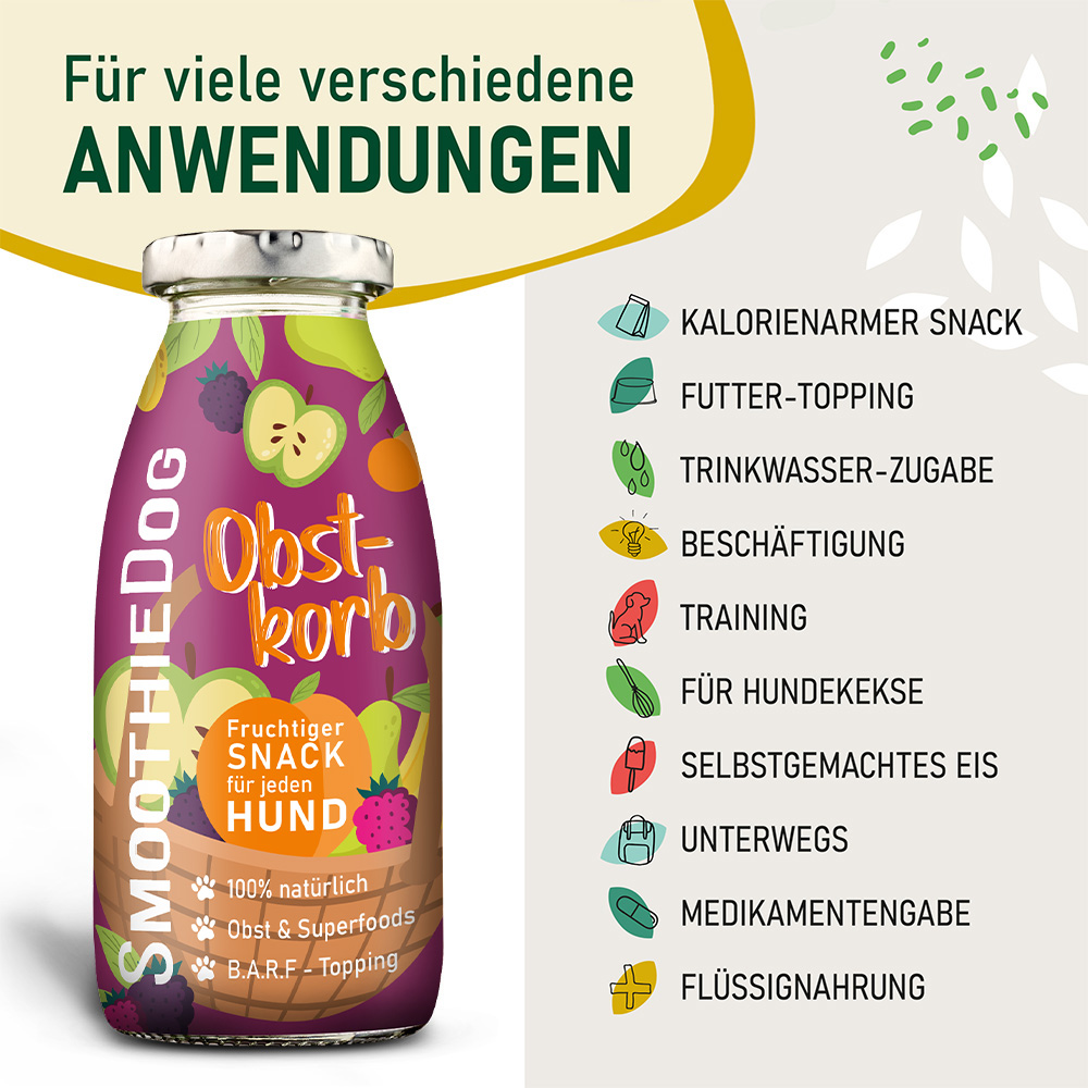 SmoothieDog - der gesunde Hundesmoothie