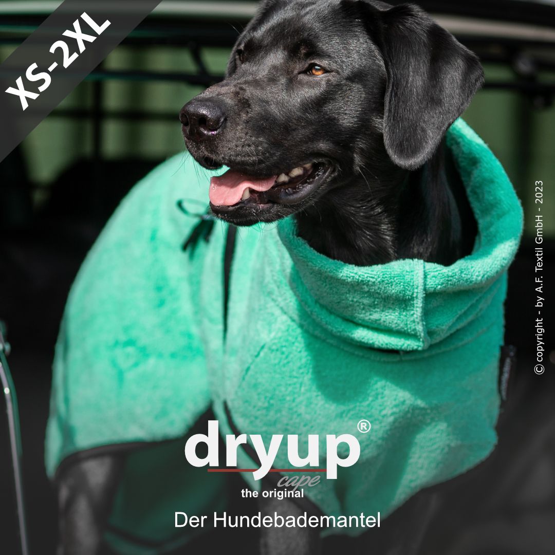 dryup cape Bademantel für Hunde