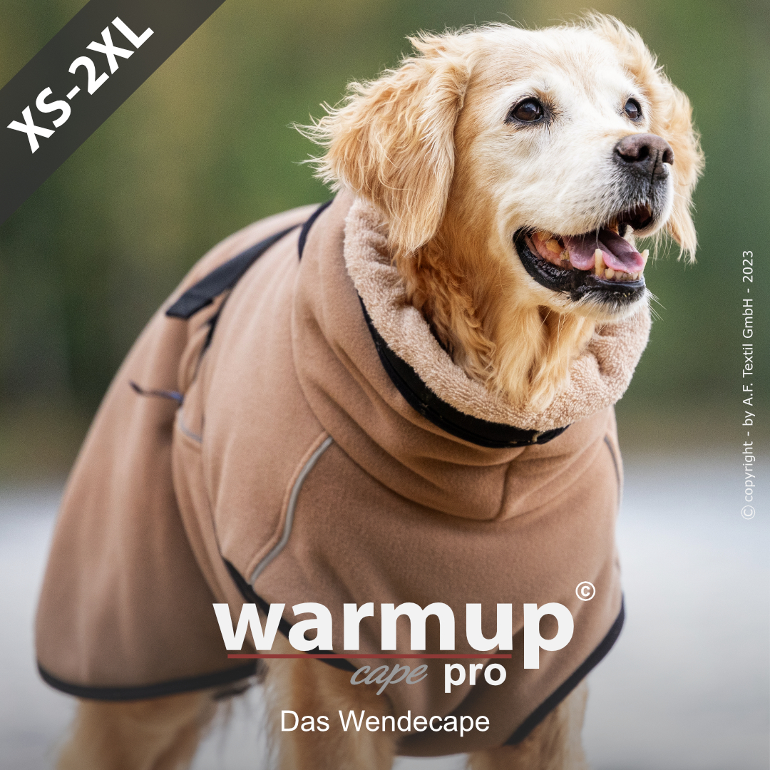 Warmup Cape "PRO" Hundemantel