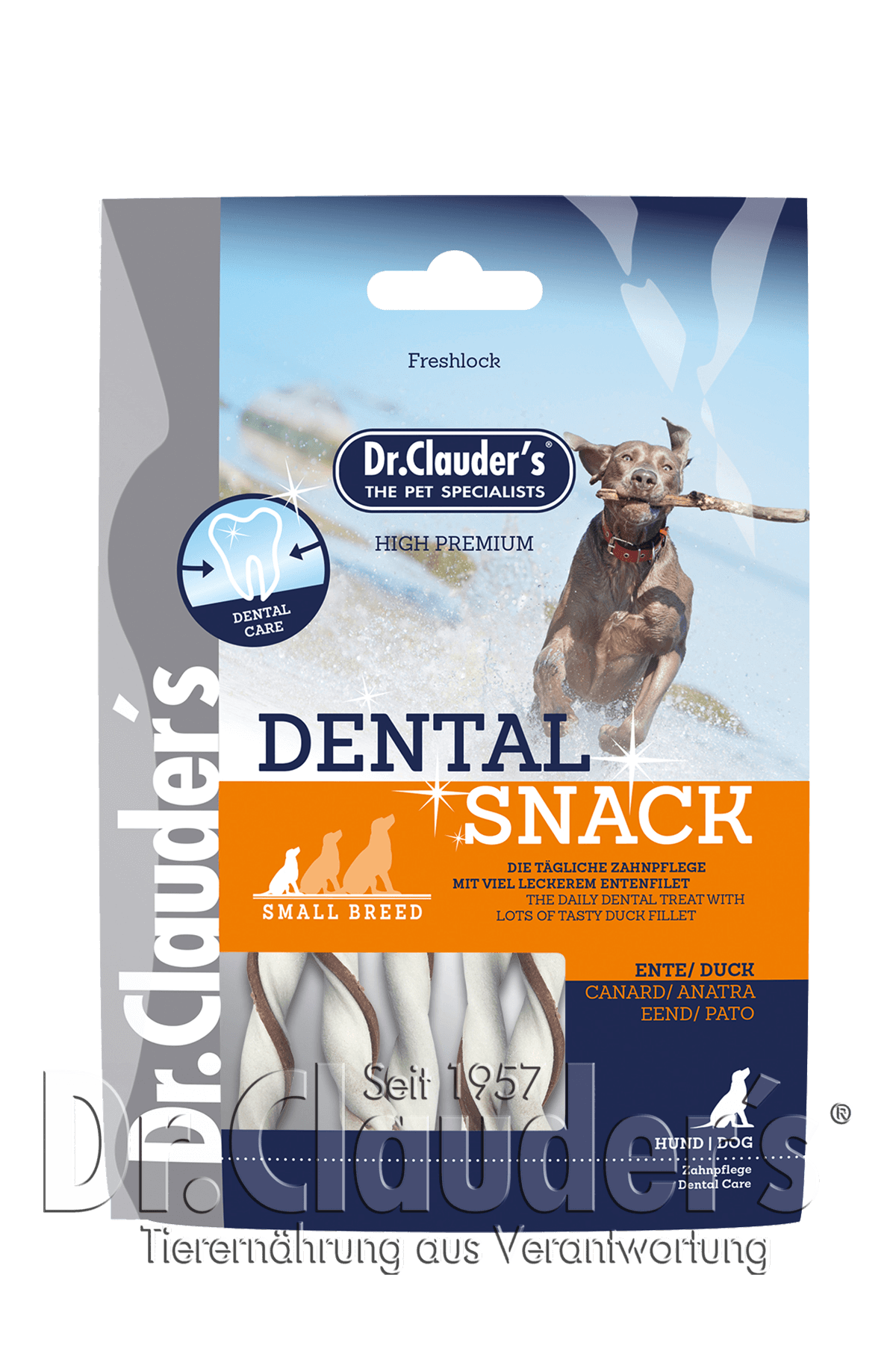 Dr.Clauder´s Dental Snack Ente für Hunde