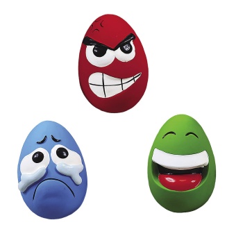 Latex Emotion Easter Eggs- Osterspielzeug für Hunde