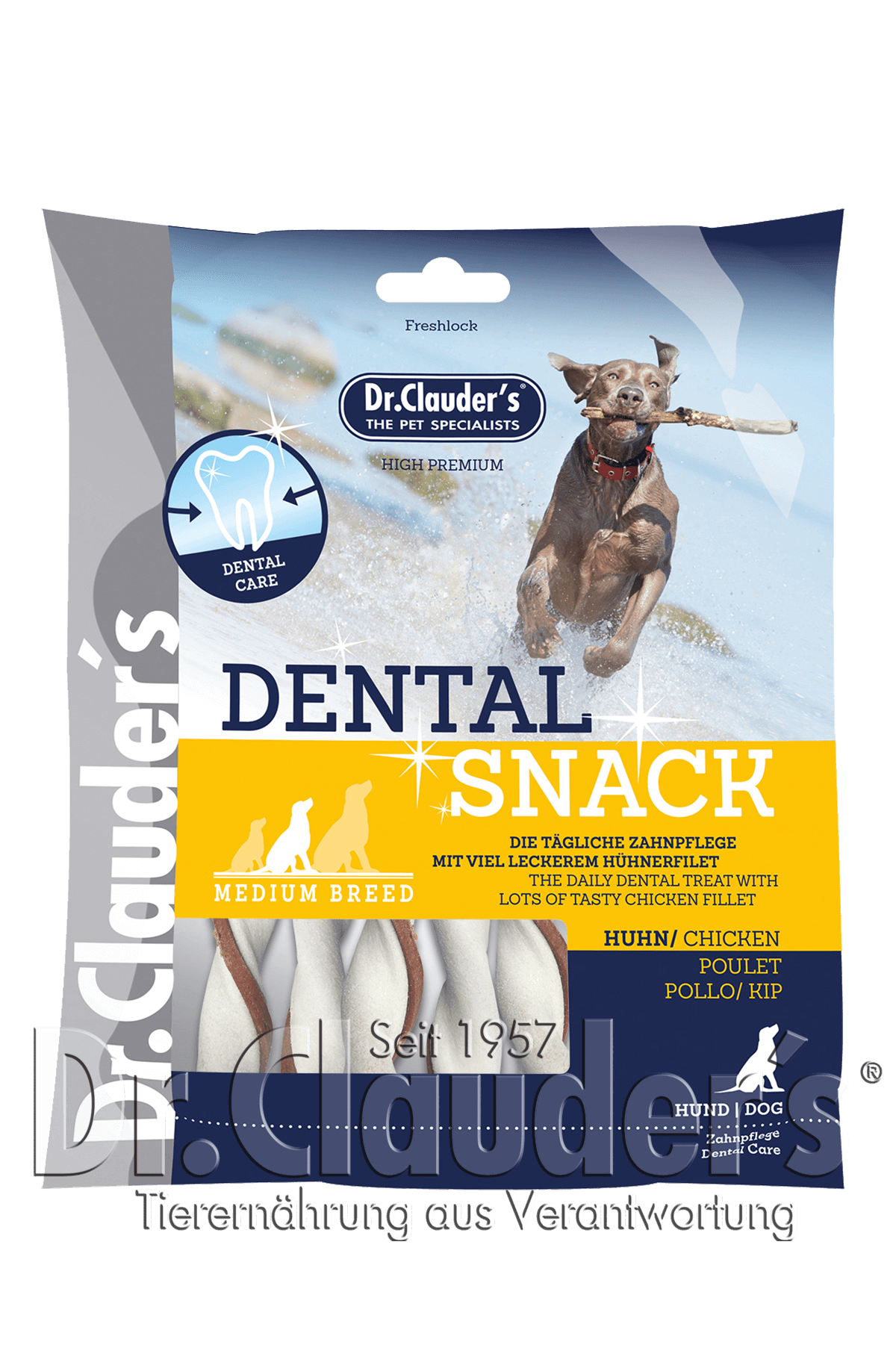 Dr.Clauder´s Dental Snack Huhn für Hunde