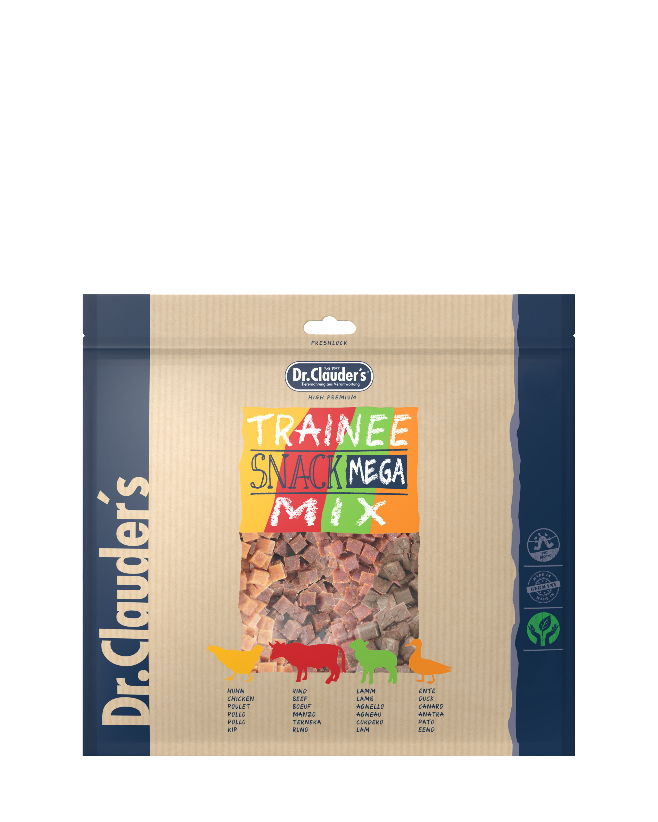 Dr.Clauder`s Trainee Snack Mega Mix 500g für Hunde