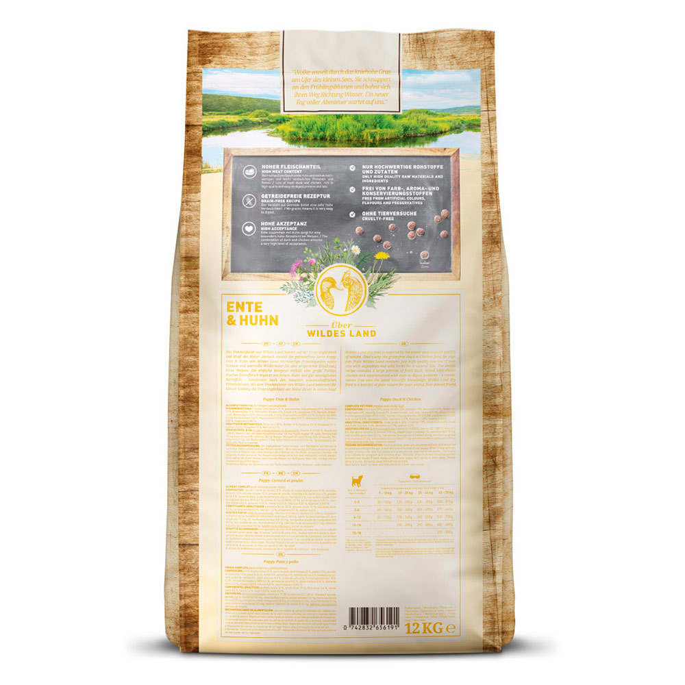 Puppy Ente & Huhn mit Kartoffeln Welpenfutter