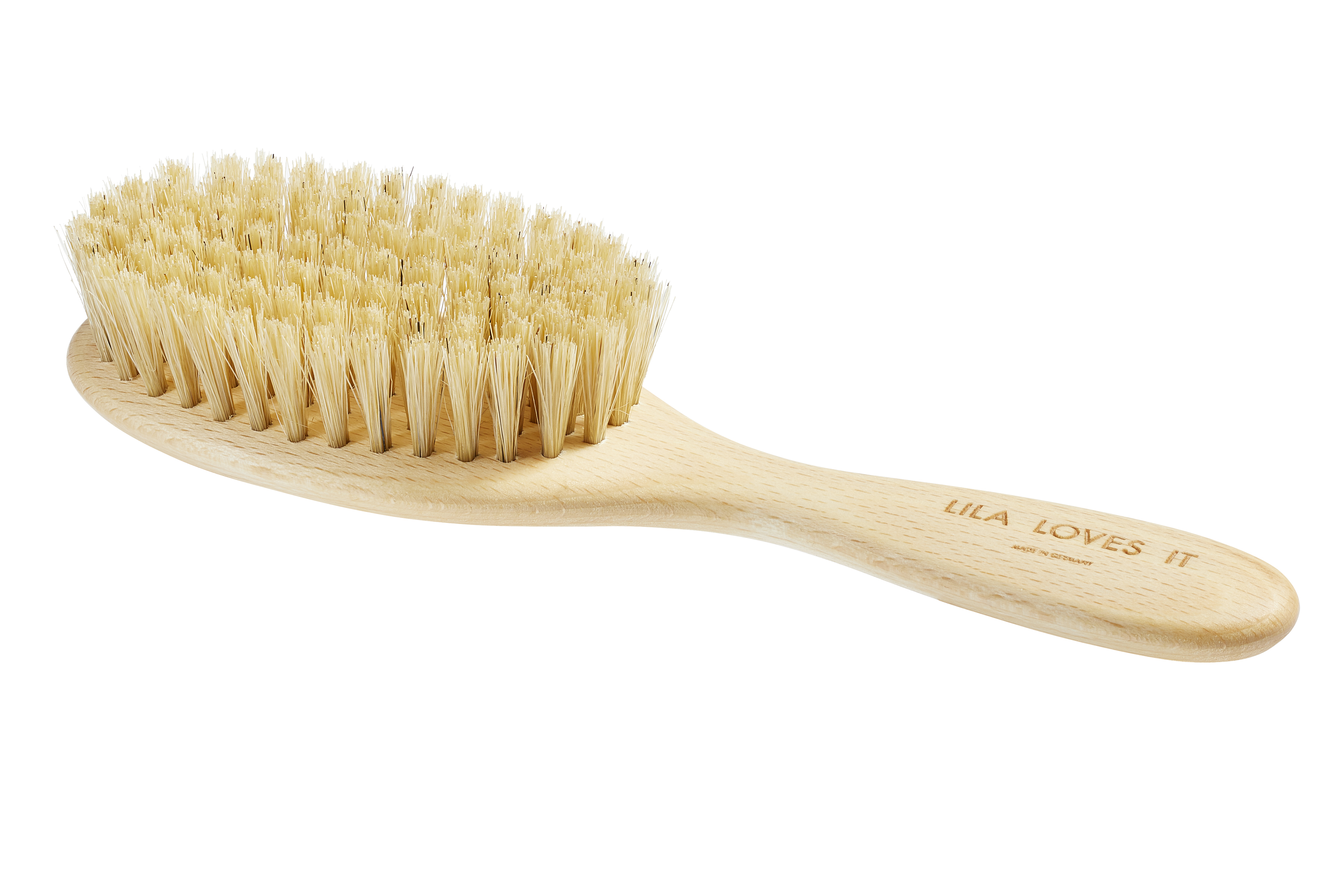 Welpenbürste mit Naturborsten für junge Hunde