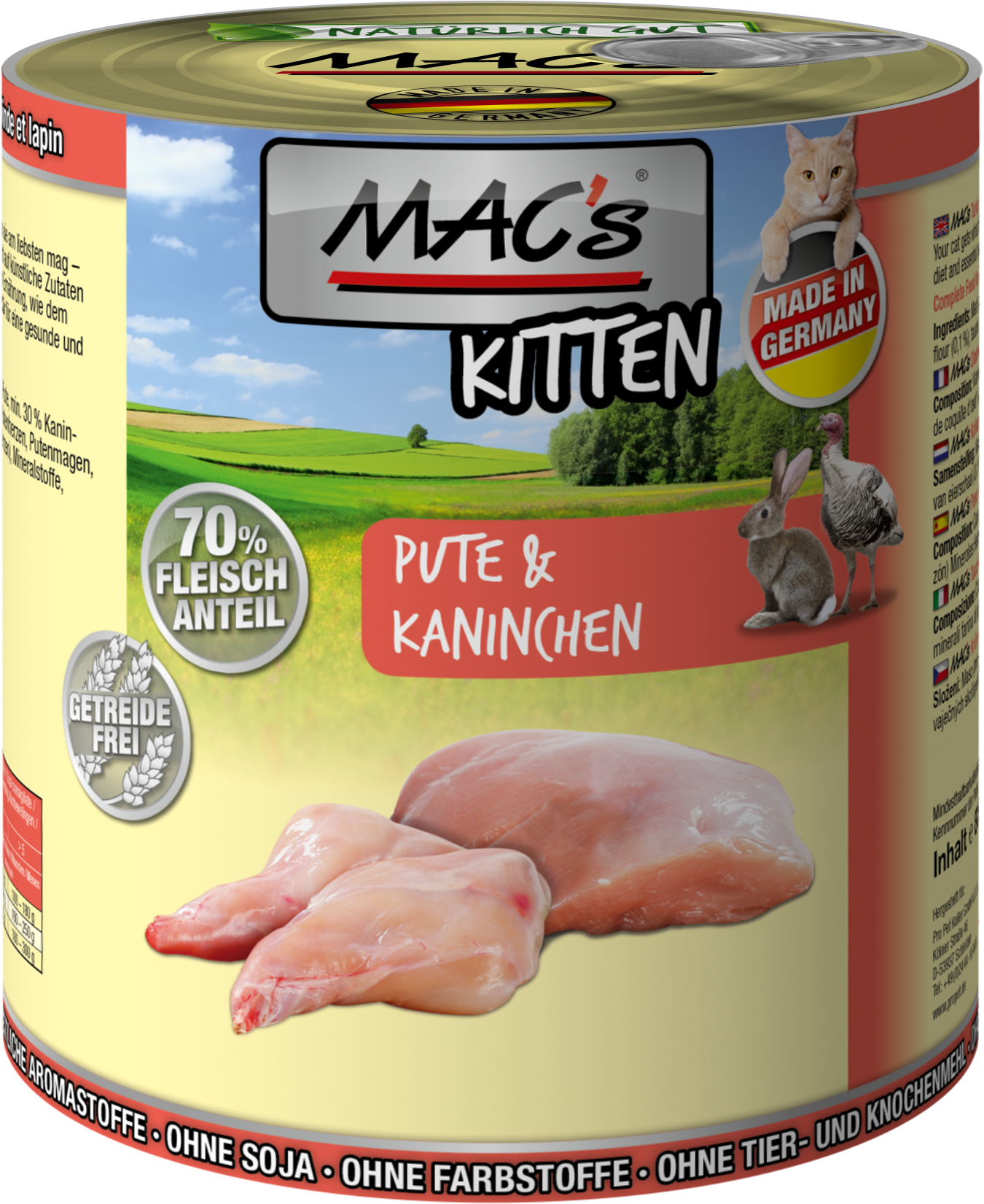 MAC’s Kitten Pute & Kaninchen  6er Paket