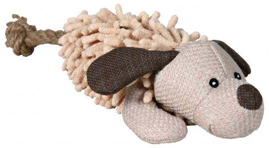 TRIXIE Hund mit Tau, Stoff/Plüsch, 30 cm