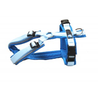 anny x Brustgeschirr FUN reflectiv lichtblau/hellblau Limited Edition