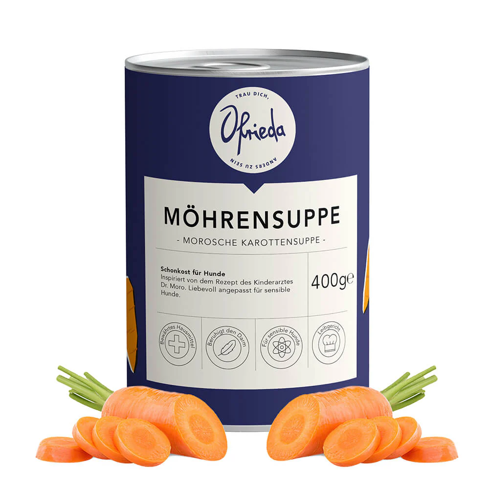 Ofrieda MÖHRENSUPPE - MOROSCHE KAROTTENSUPPE für Hunde