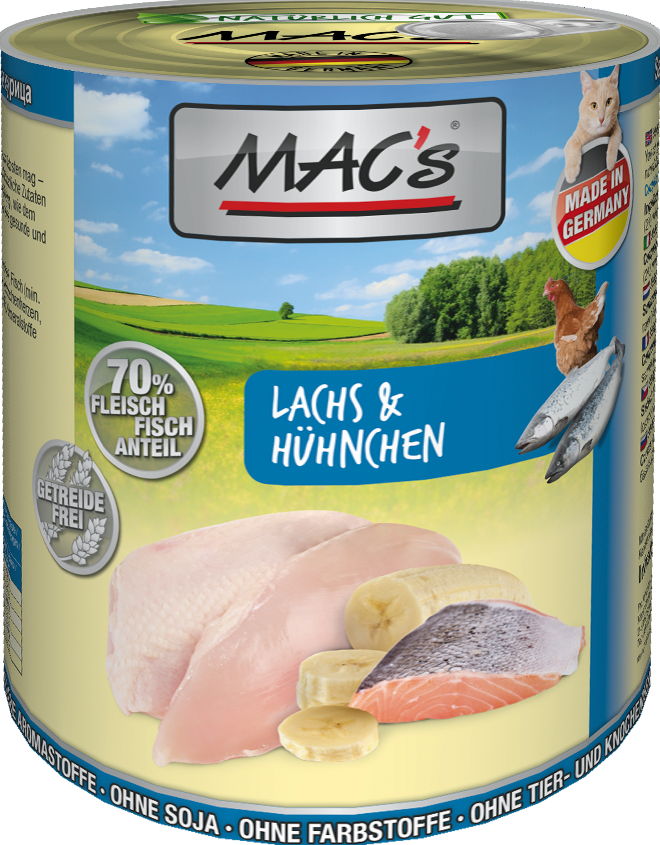 MAC`s Cat Lachs & Hühnchen 6er Paket