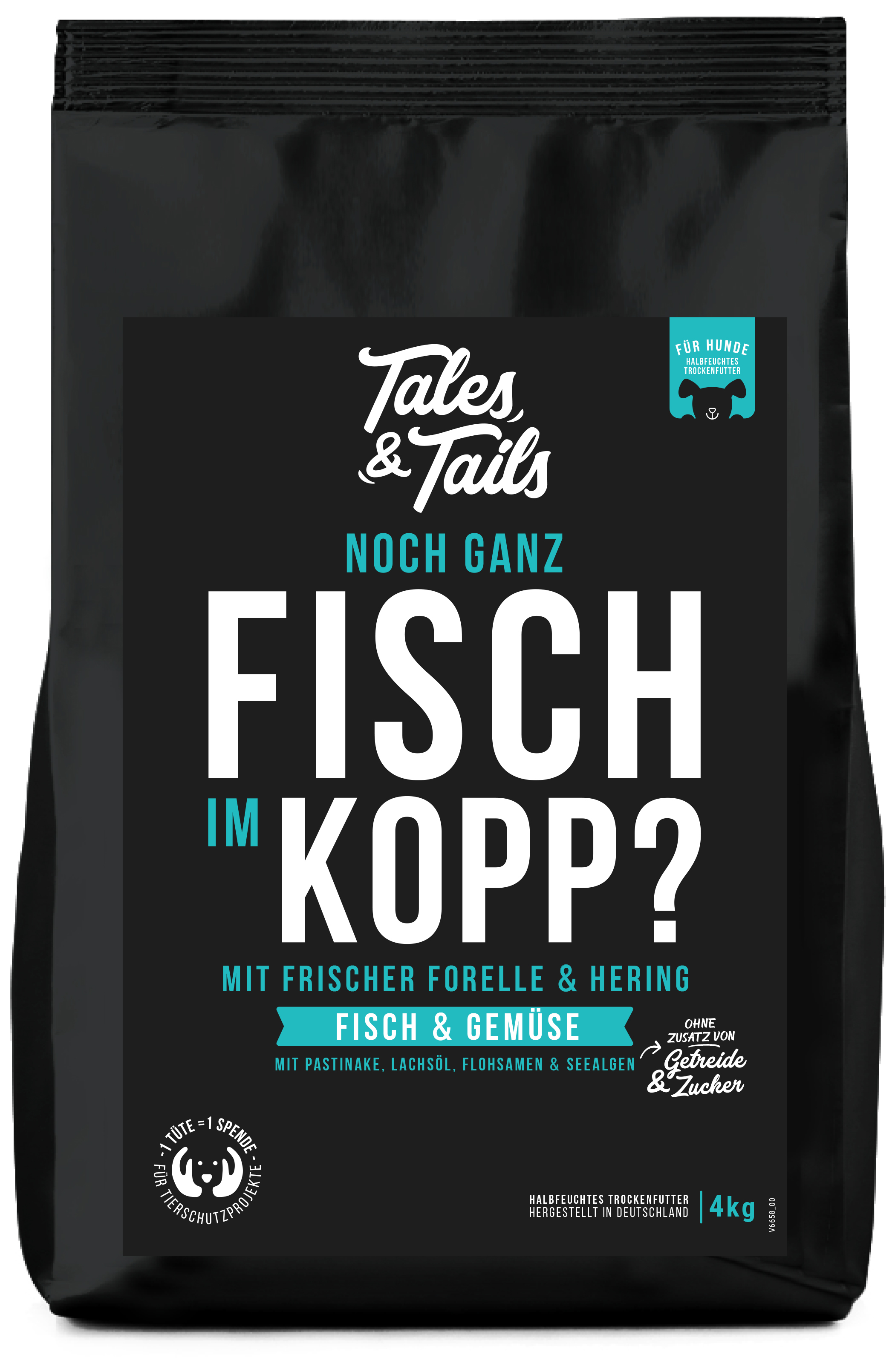 Noch ganz Fisch im Kopp? - Softes Trockenfutter für Hunde