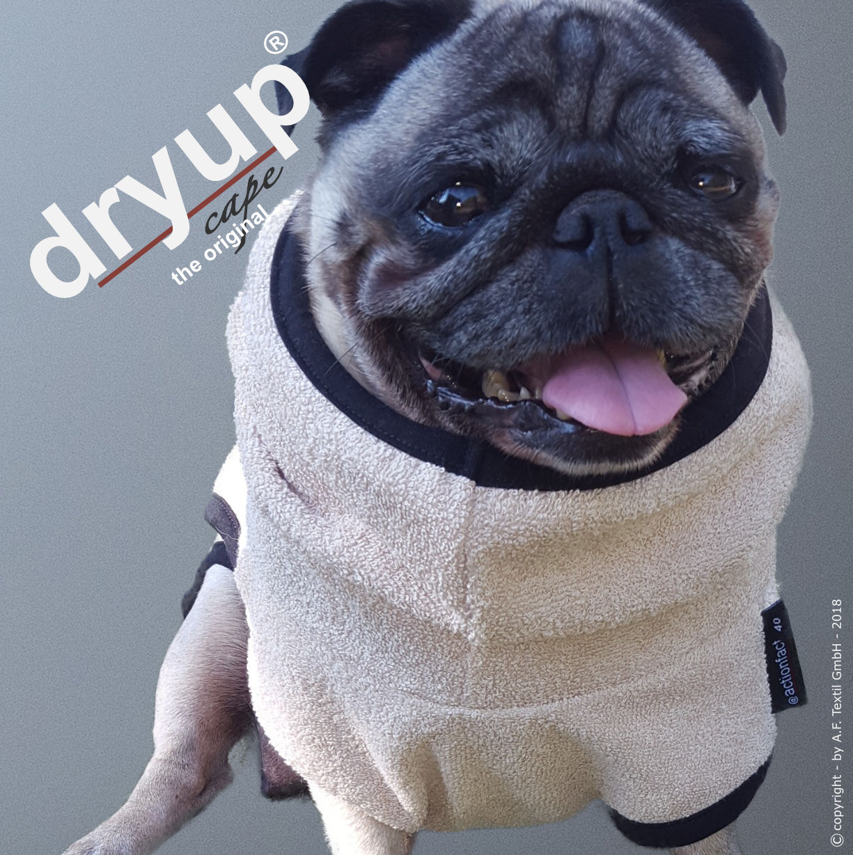 dryup cape "Mops & Co." Hundemantel