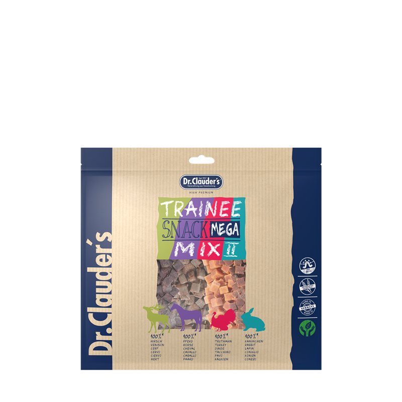 Dr.Clauder`s Trainee Snack Mega Mix 2 -  500g für Hunde
