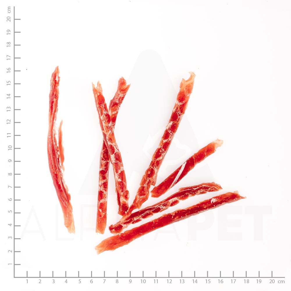 Wildes Land - Enten­brust in Streifen -  Kausnack für Hunde