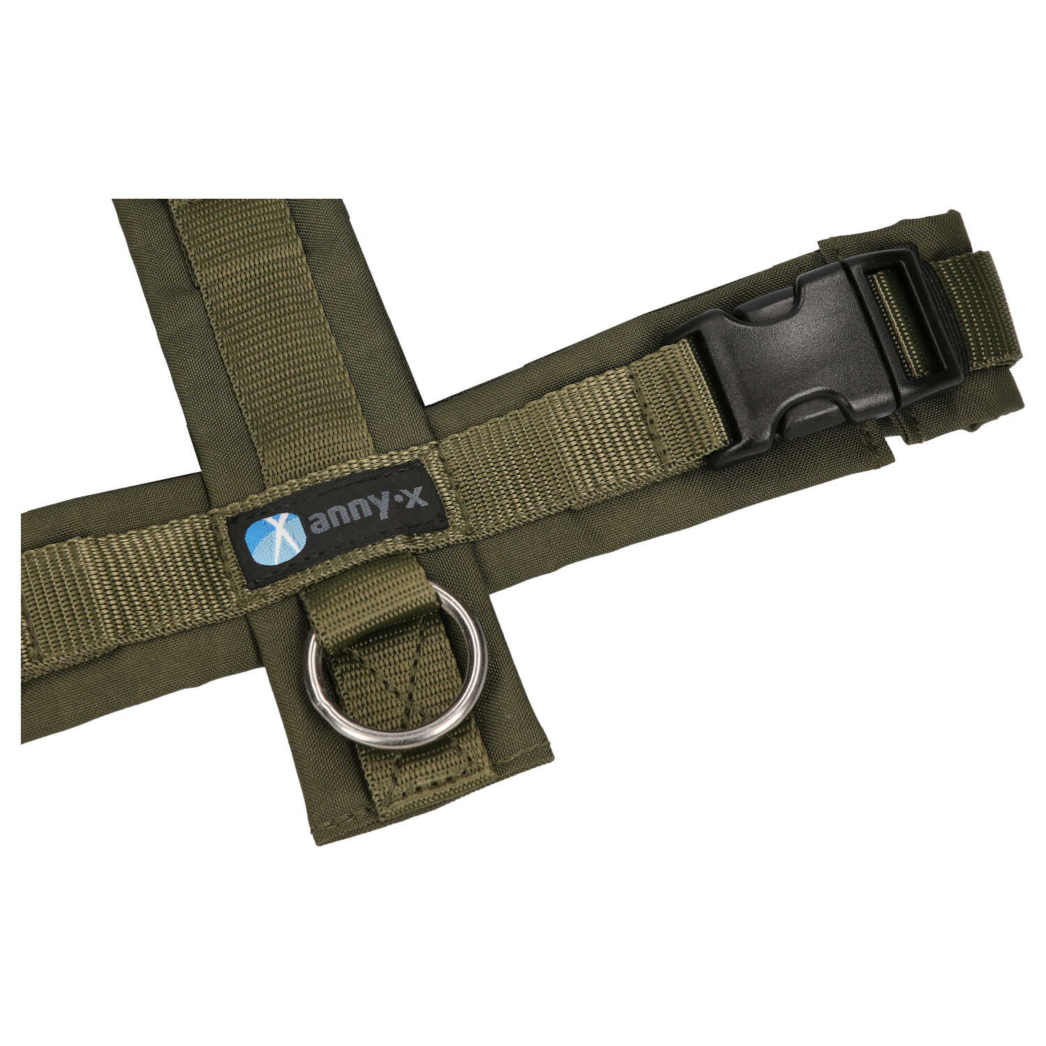 anny x Brustgeschirr für Hunde FUN oliv/oliv