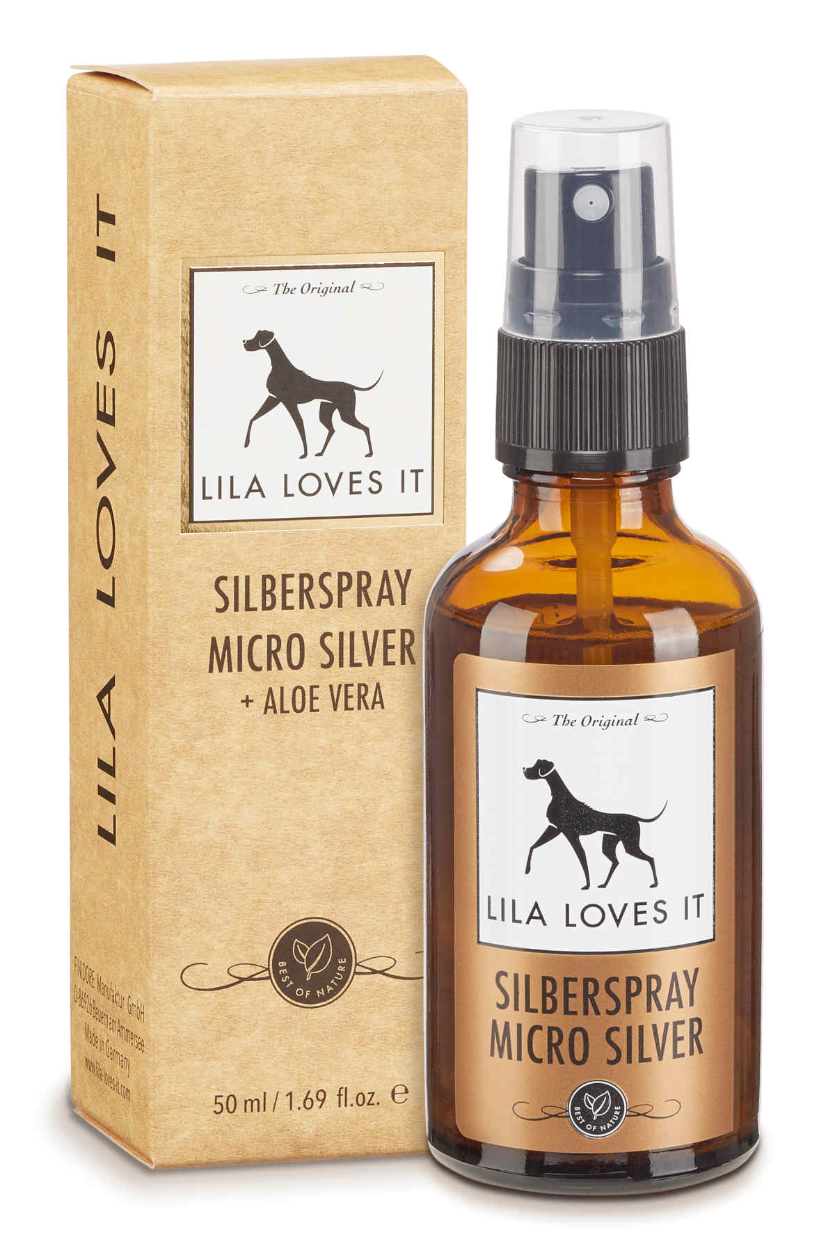 SILBER SPRAY + ALOE VERA für Hunde