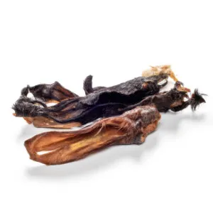 Lammohren mit Fell - Kauartikel für Hunde