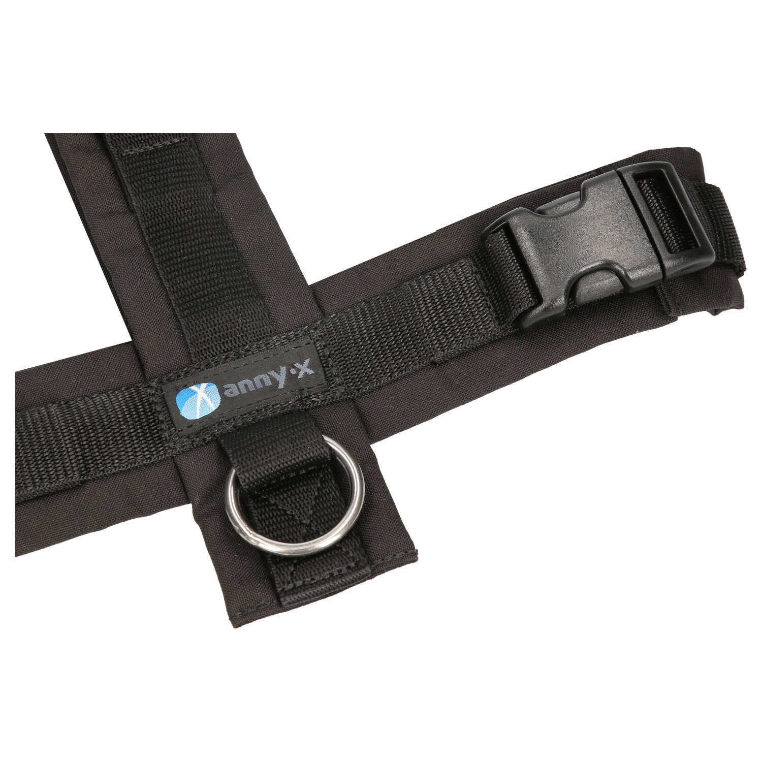 anny x Brustgeschirr für Hunde FUN schwarz-schwarz