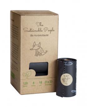 Kompostierbare Hunde-Kotbeutel 8er Pack von The Sustainable People