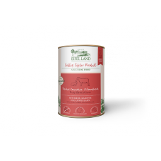 Eifel Land Nassfutter für Hunde frisches Kaninchen- & Lammfleisch