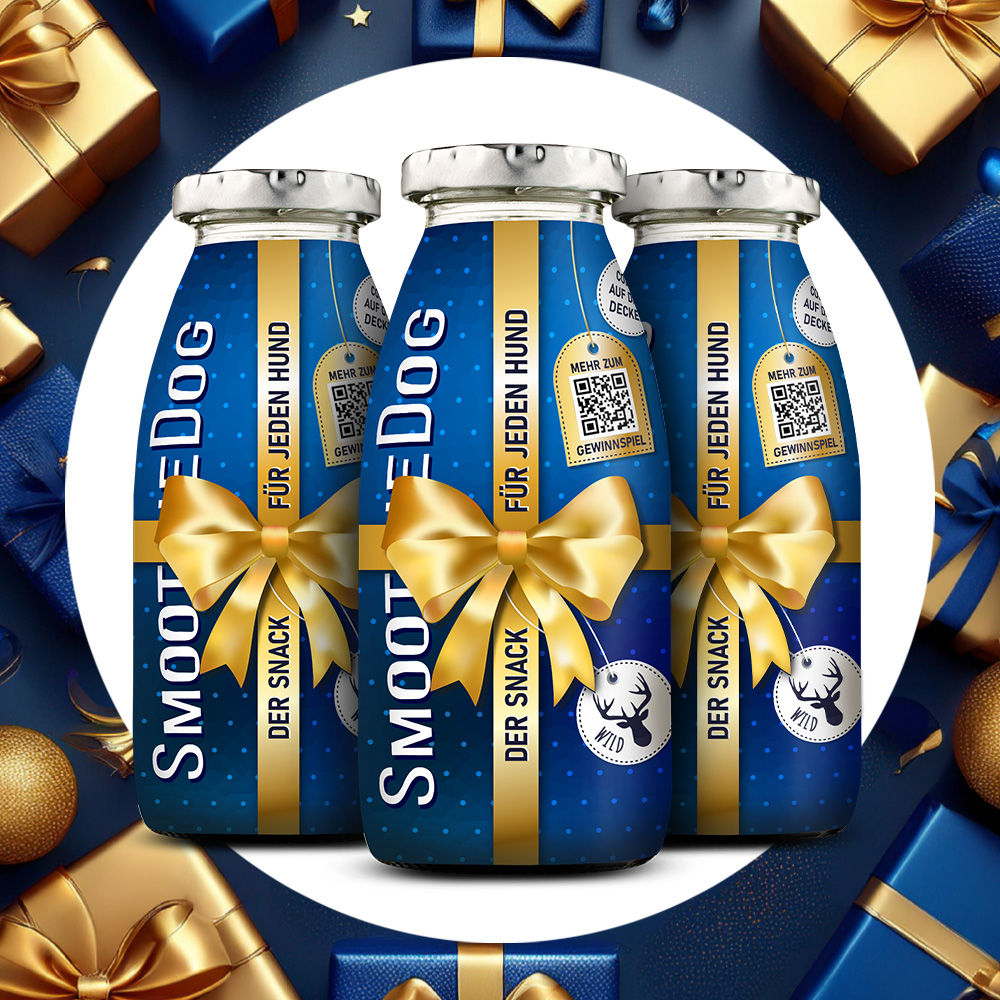 SmoothieDog - Limited Winter Edition Pute & Wild für Hunde