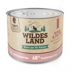 Kaninchen & Huhn mit Cranberries & Distelöl