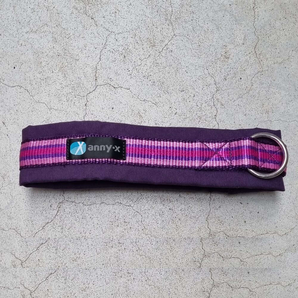 Gepolsterte Steckhalsbänder FUN für Hunde Limited Sommer Edition Wildflieder & Vergissmeinicht