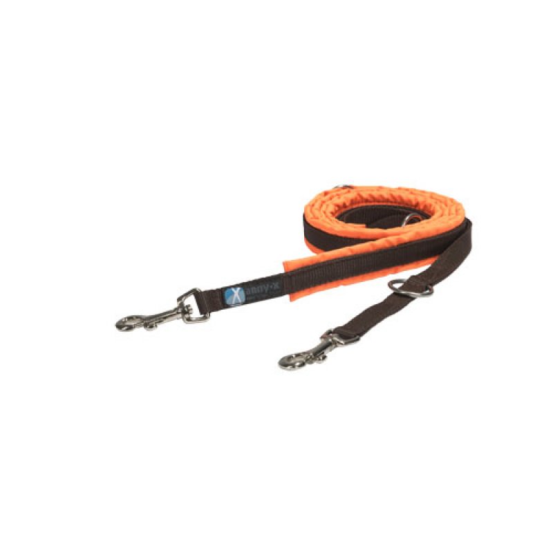 leuchtorange / braun