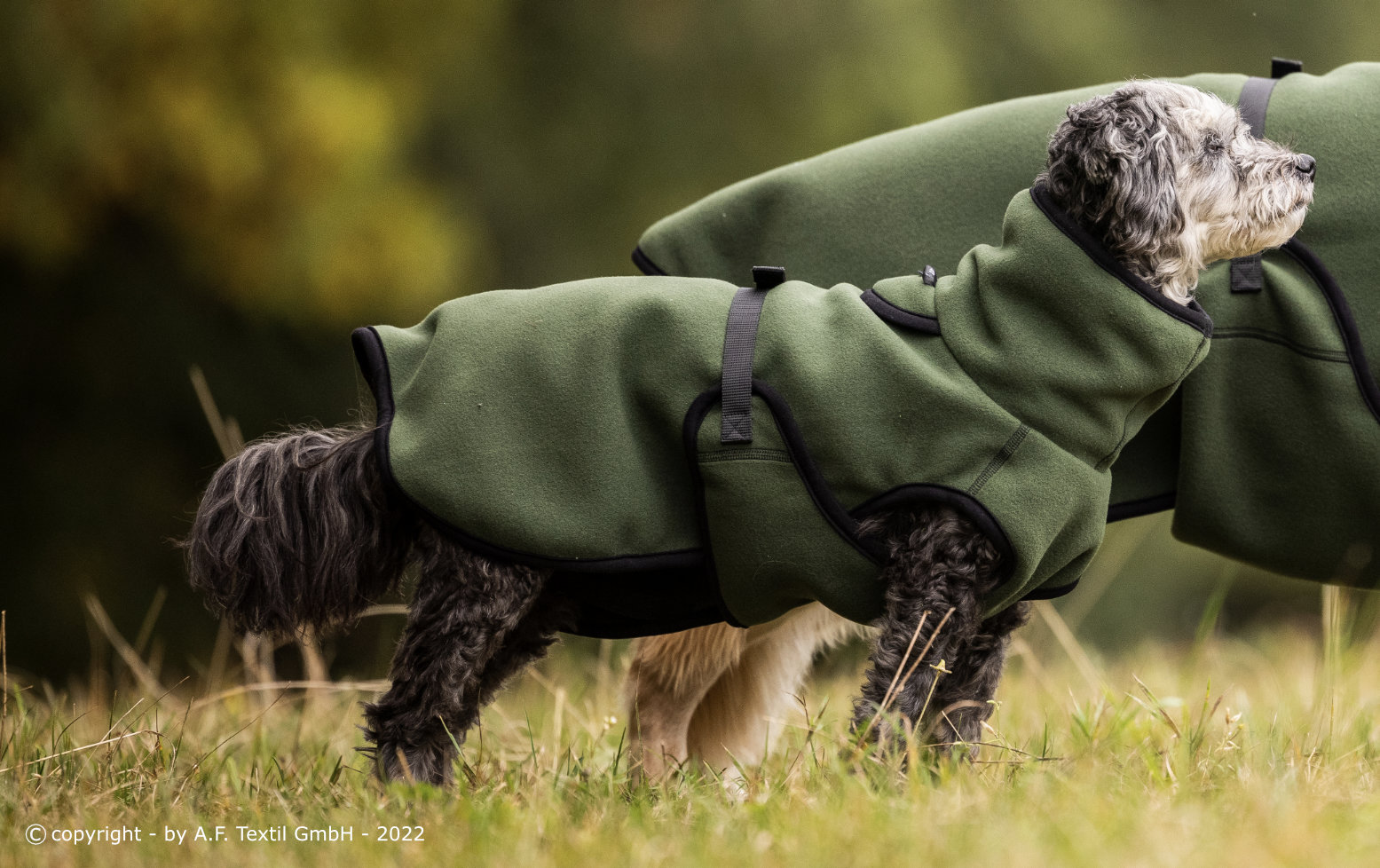 Warmover fleece cape Mini Hundemantel