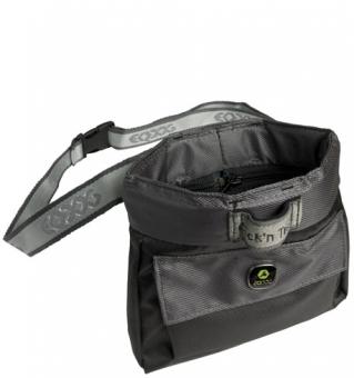 EQDOG "Click'n Treat" Leckerlitasche Grau/Schwarz