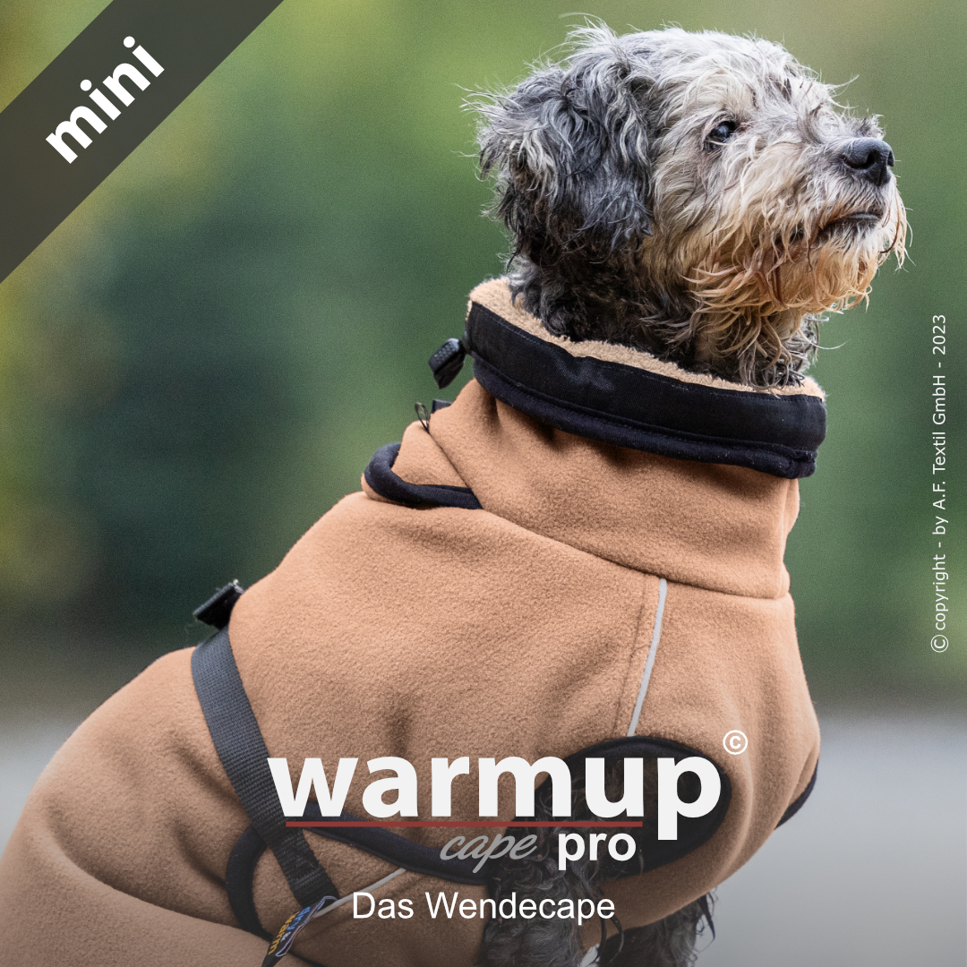 Warmup Cape "PRO-MINI" Hundemantel