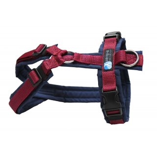 anny x Brustgeschirr FUN marine/bordeaux Limited Edition