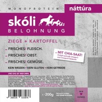 Skóli - Belohnungsleckerli mit Ziege und Kartoffeln