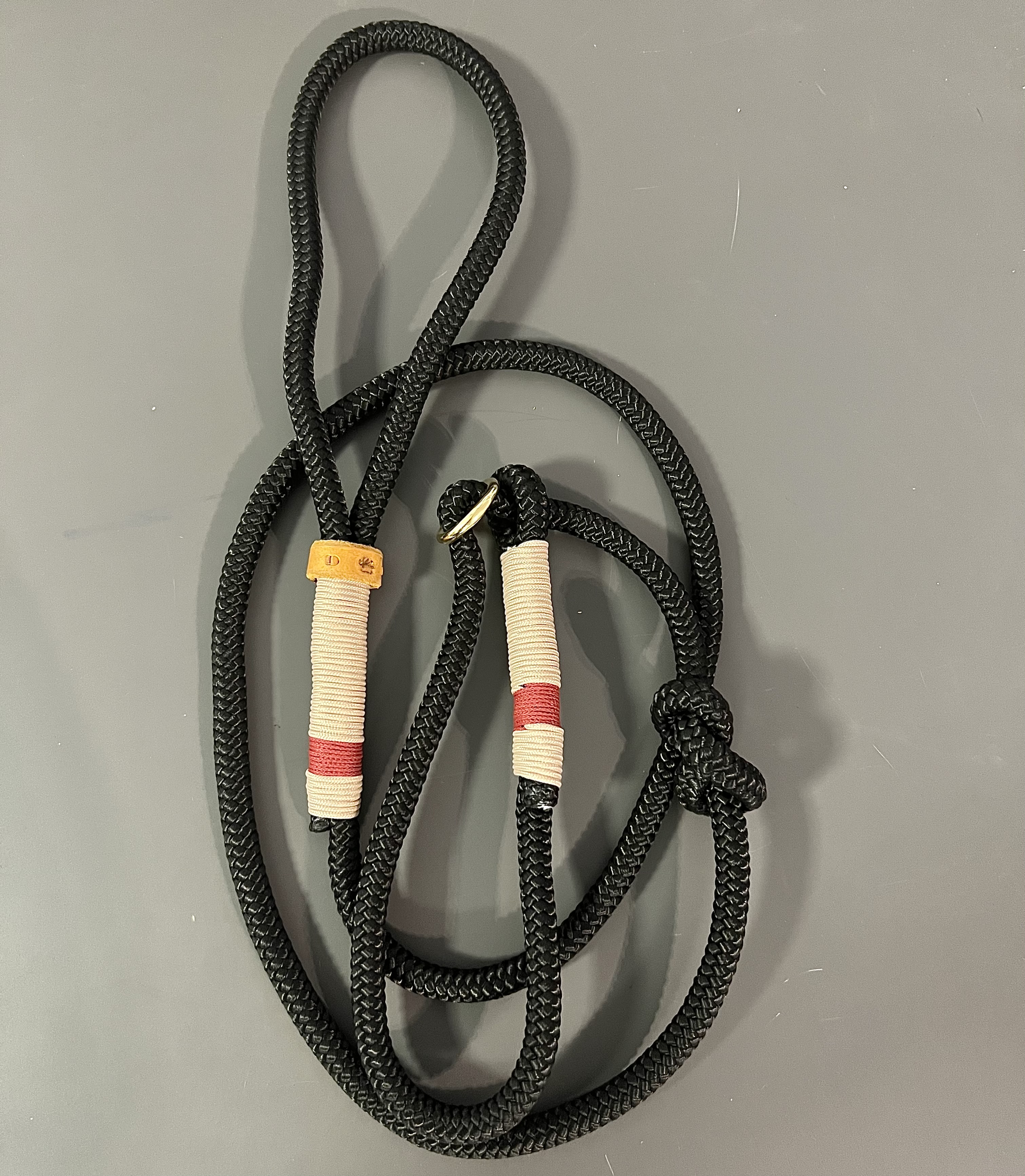 Retrieverleine Elmo in schwarz