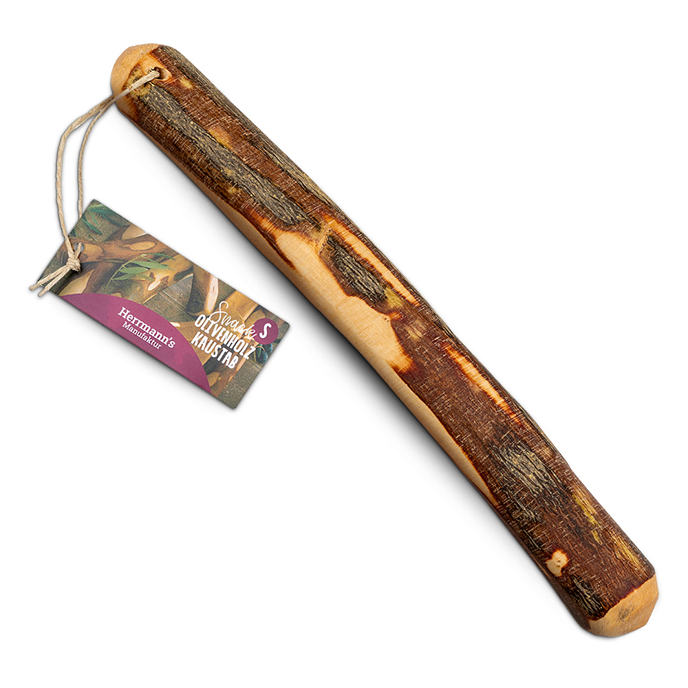 Oliven-Kaustab für Hunde in 3 Größen