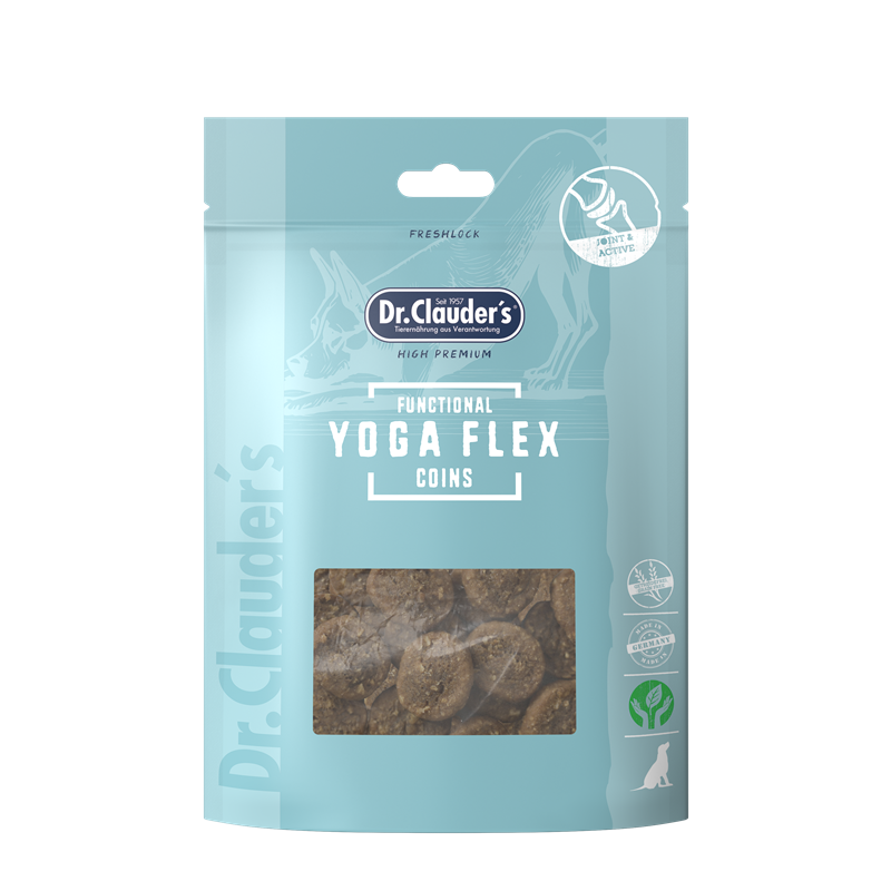 Dr.Clauder`s Functional Coins Yoga Flex 80g für Hunde