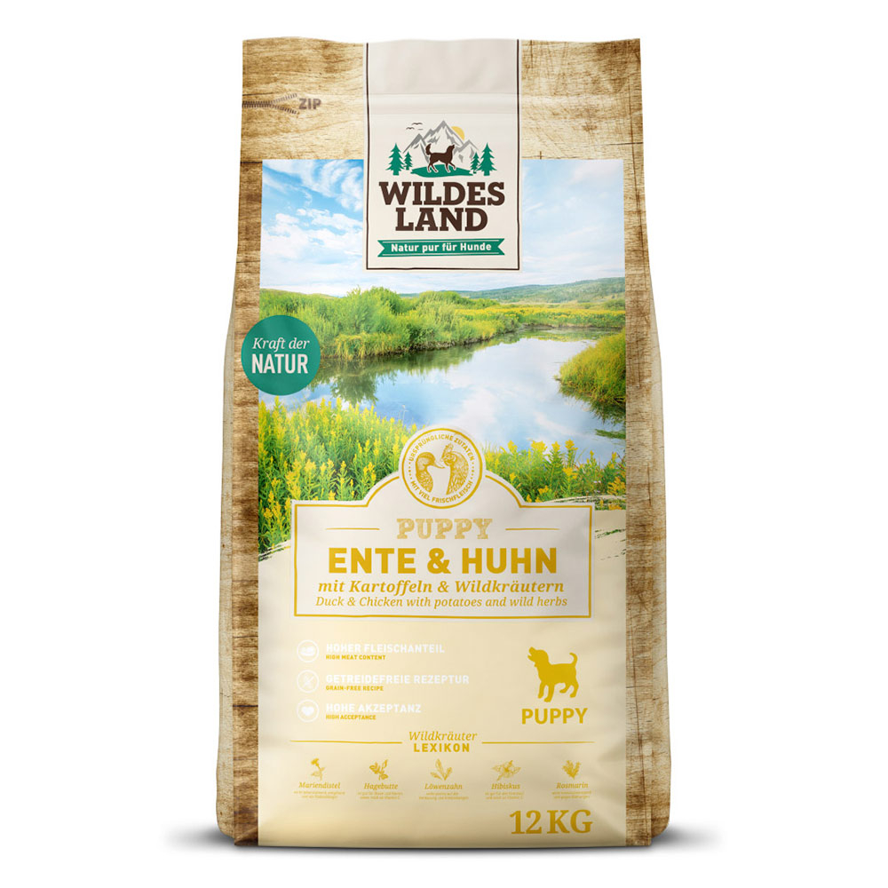 Puppy Ente & Huhn mit Kartoffeln Welpenfutter