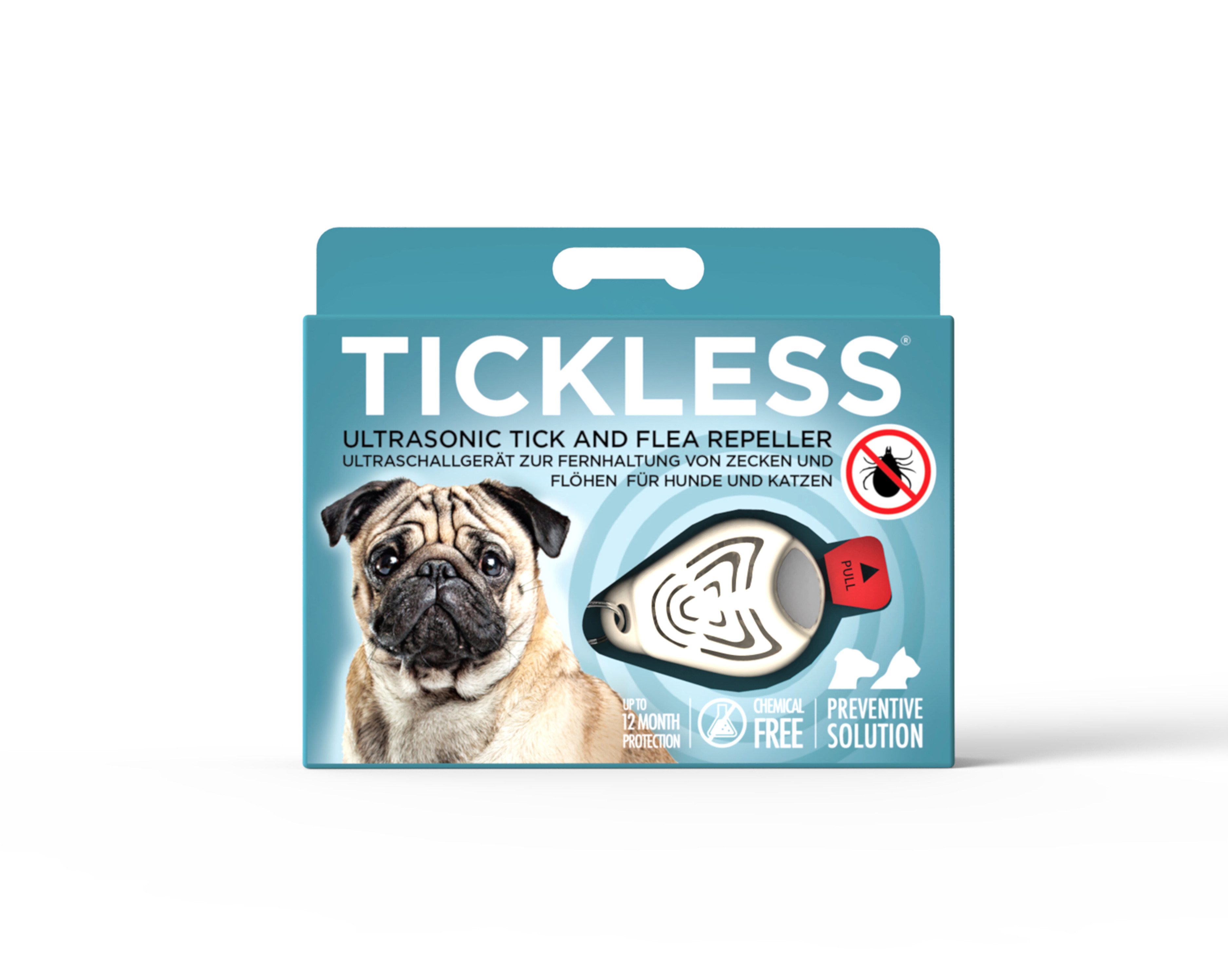 TickLess Pet - Ultraschallgerät ohne Chemie gegen Zecken & Flöhe