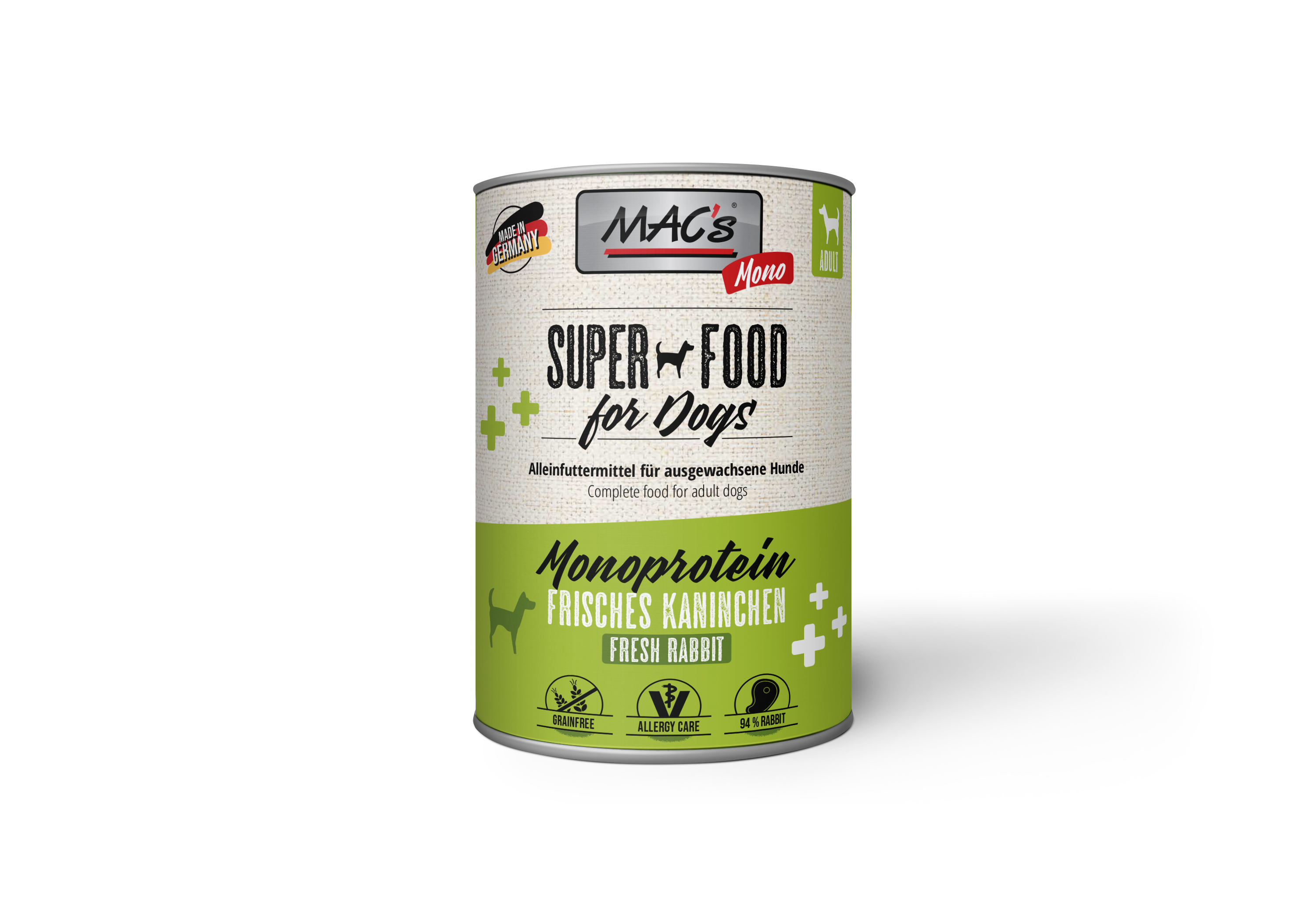 MAC's Hund Mono Sensitive Kaninchen