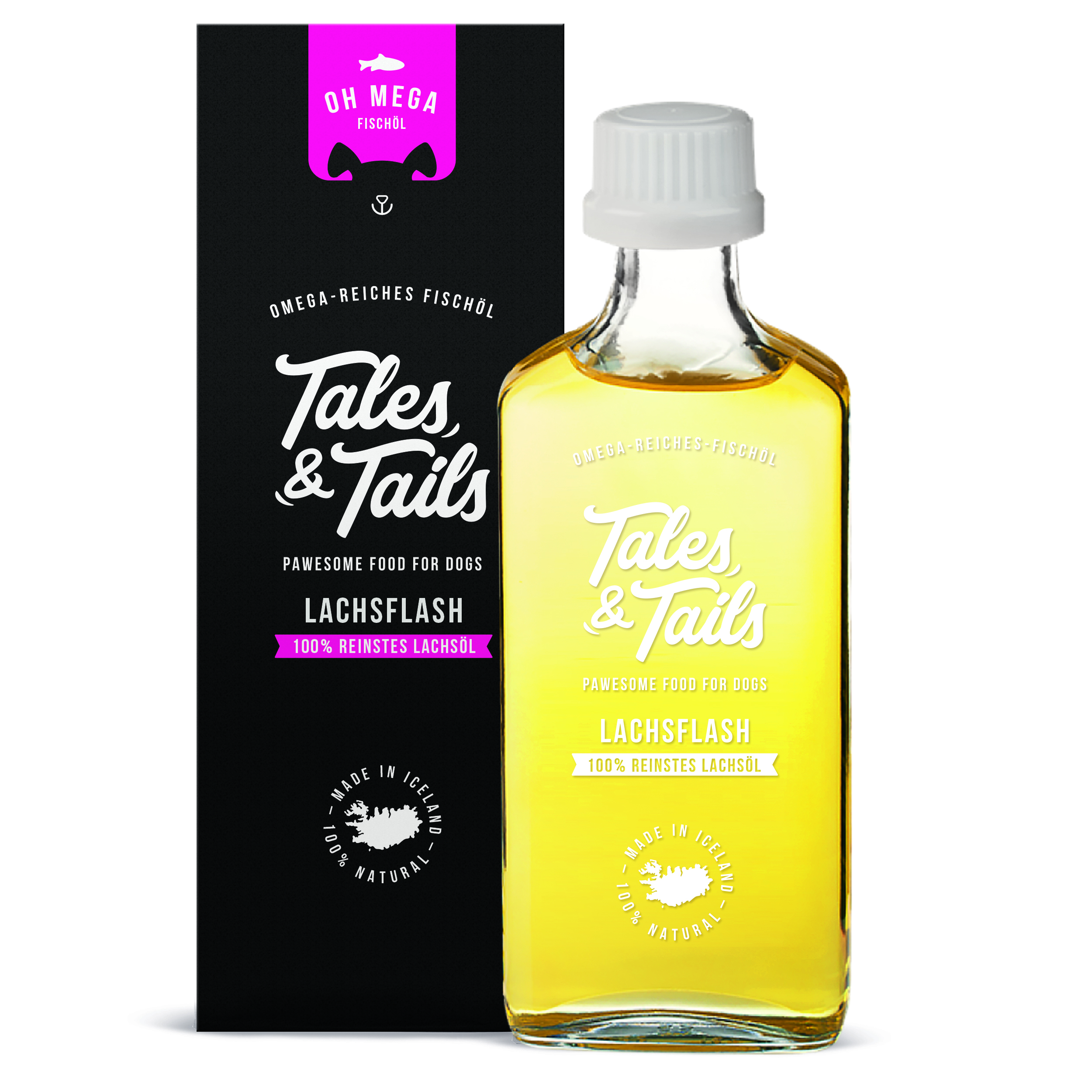 Lachsflash - Lachsöl für Hunde und Katzen