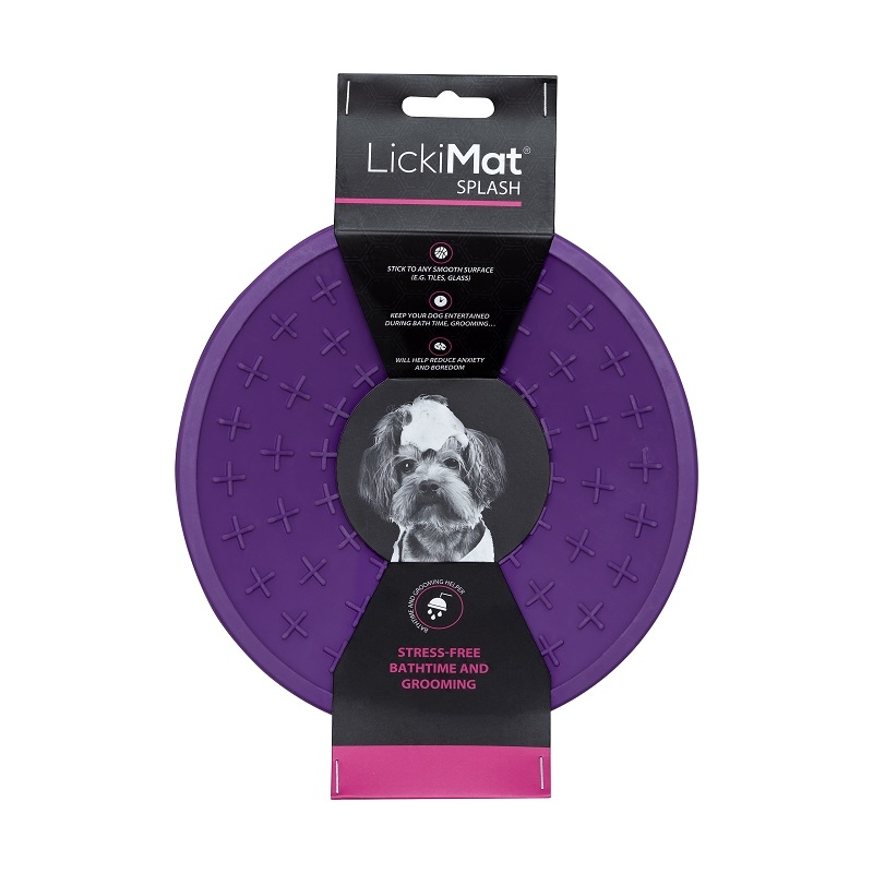 LickiMat Hunde Schleckmatte SPLASH