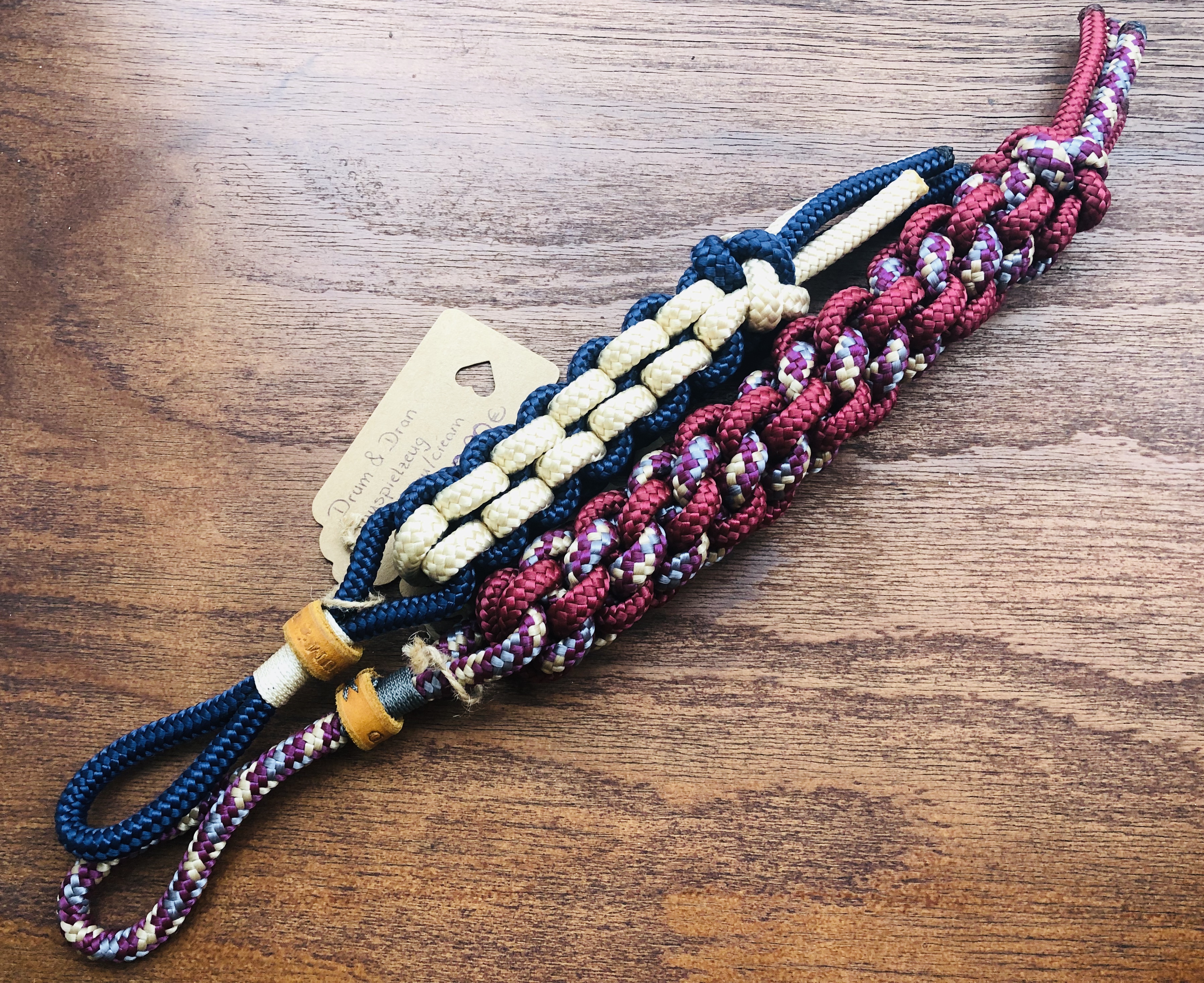 Handgemachter Tau-Zergel Hundespielzeug